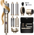 Tqcir 8 in 1 Hot Air Styler, Powerful Hair Dryer Brush with AutoWrap Curler by TqcirHairBeauty