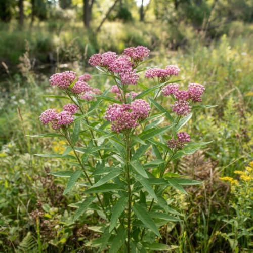2 Pink Milkweed Plants Live, Milkweed Live Plant, 4-6 Inch Tall - Image 3