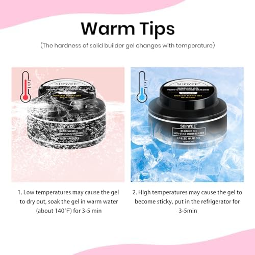 3D Nail Gel Sculpture Gel Solid Builder Gel for Nails 3 Colors - Image 3
