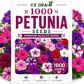 Garden Seeds for Planting, 1000 Petunia by CZGrain