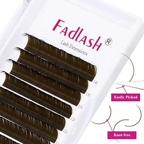 Eyelash Extensions D Curl Individual Lashes 0.15 Mixed Tray 8-14mm - Image 2