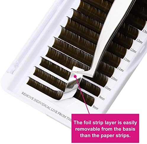 Eyelash Extensions D Curl Individual Lashes 0.15 Mixed Tray 8-14mm - Image 4