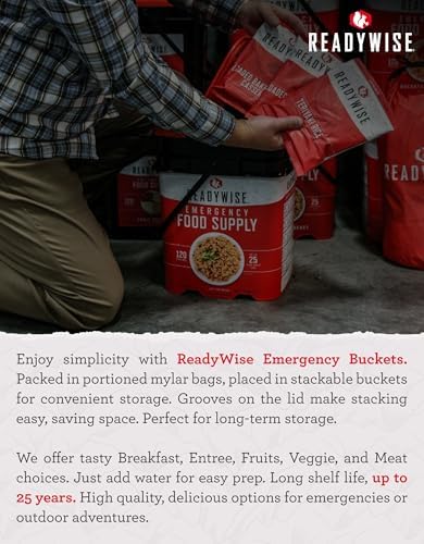 READYWISE Emergency Food Survival Supply Powdered Eggs Bucket 144 Servings - Image 6