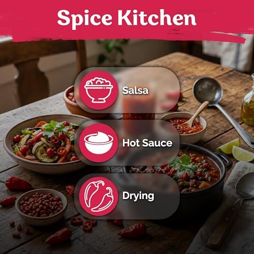 55 Hot Pequin Pepper Heirloom Vegetable Seeds for Planting, Capsicum Annuum - Image 6