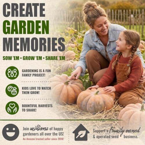 Seed Needs Pumpkin Seeds to Plant Fairytale Pumpkins (Bulk) - Image 6