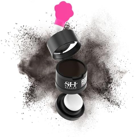 Sevich Hairline Powder 2.0, Gray Root Touch Up, Sweatproof, Dark Brown by SEVICH