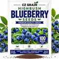 Highbush Blueberry Seeds for Planting | Sweet Berry Shrub | 100 Seeds by CZGrain