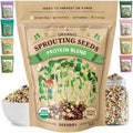 Seedboy Organic Non-GMO Sprouting Seeds (Protein Blend) by Seedboy