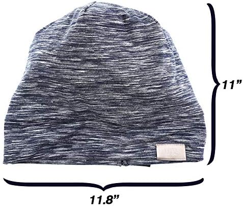 Beanie Sleep Hats Bonnet for Women Girls Curly Frizzy Hair Cover - Image 6