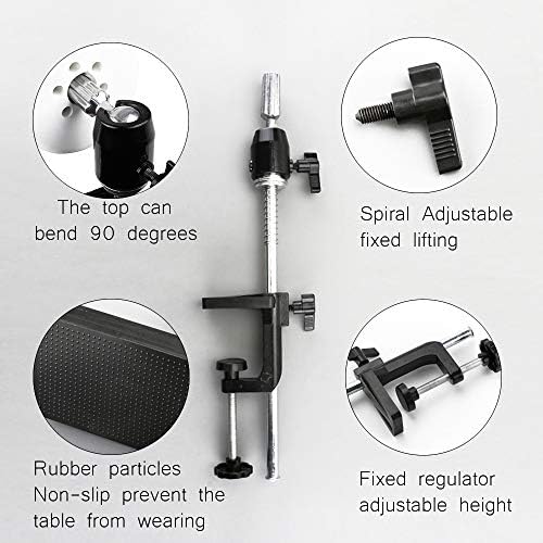 AliLeader Mannequin Head Clamp Stand Table Clamp C Clamp Wig Stand Holder - Image 4