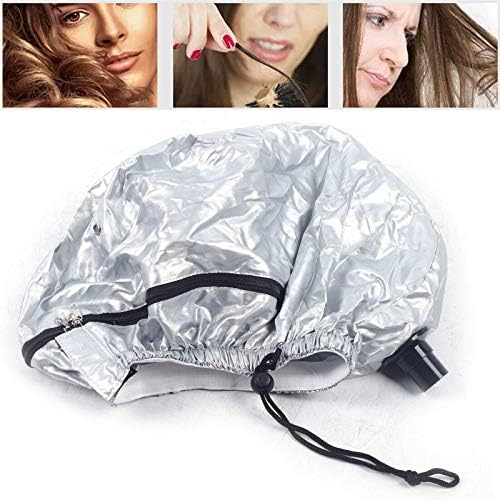 10 Pcs Hair Steamer Hats for Vertical Hair Nano Steamer Machine, Salon Spa Hair Color Processor Bonnet Hair Dryer Portable Safe Women with 5 Large Hats and 5 Small Hats - Image 3