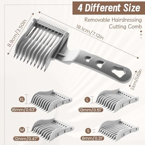 4-in-1 Detachable Fade Comb Set - Image 2