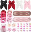 86PCS Little Girls Hair Accessories Set Cute Girls Hair Ties Hair Clips Set by Ooosonlu