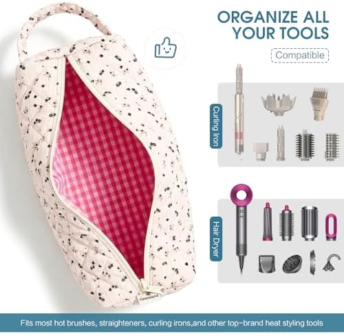Hair Tools Travel Bag Compatible with Dyson Airwrap Shark FlexStyle - Image 4