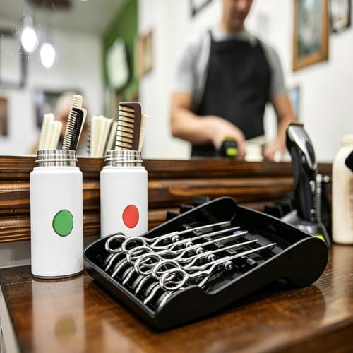 Salon Scissors Holder Barber Shears Organizer For Barber Shop - Image 5