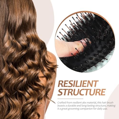 Curly Hair Brush,Curl Defining Brush Defining with Side Gear for Combing, Shaping, and Styling Curly Hair, uitable for all hair types, for both men and women(Pink) - Image 3