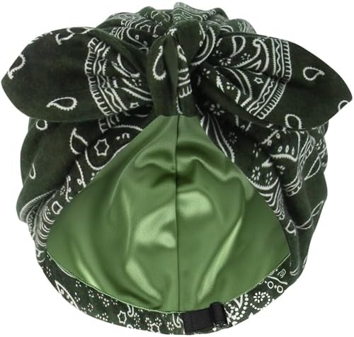 Ababalaya Satin Lined Beanies for Women Chemo Headwear Sleep Cap by Ababalaya