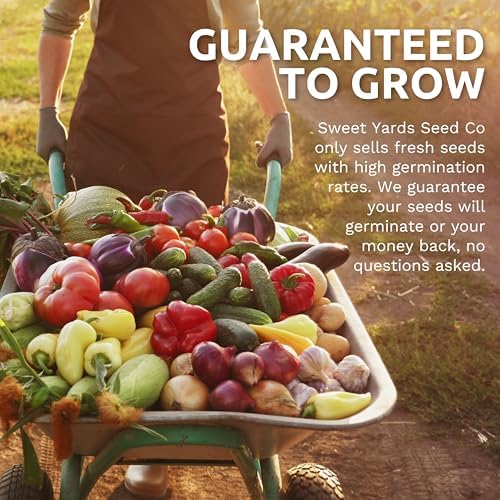 Organic Seeds Gardener Variety Pack - 30 Individual Packs - 2026 Season - Arugula, Basil, Winter Squash, Nantes Carrots and More! for Indoor & Outdoor Planting (Non-GMO, Certified Organic) - Image 7
