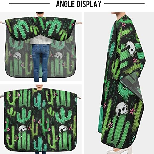 Barber Capes Polyester Hair Cutting Salon Cape with Snaps Beard Bib Hairdresser Gown Stylist Cape For Men Women - Image 6