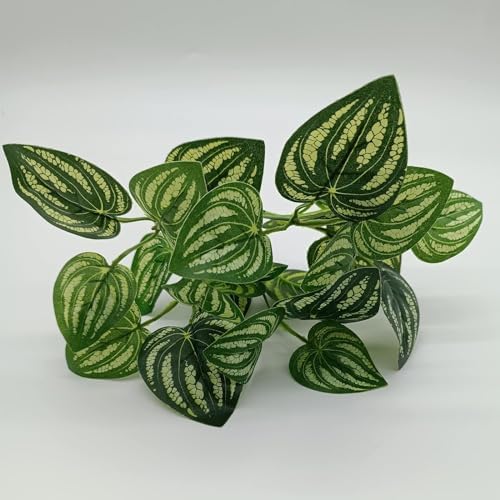 Reptile Plants for Bearded Dragon Tank Accessories, Terrarium Plant Artificial Decor for Snake Cage, Fake Plant for Leopard Gecko Habitat, Lizard Chameleon Ball Pythons (Group ABN) - Image 6