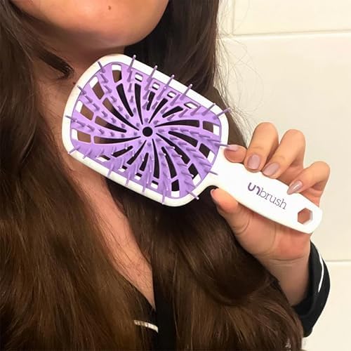 FHI Heat UNbrush Plus Ultra-Light Detangling Brush for Fine & Fragile Hair - Image 4