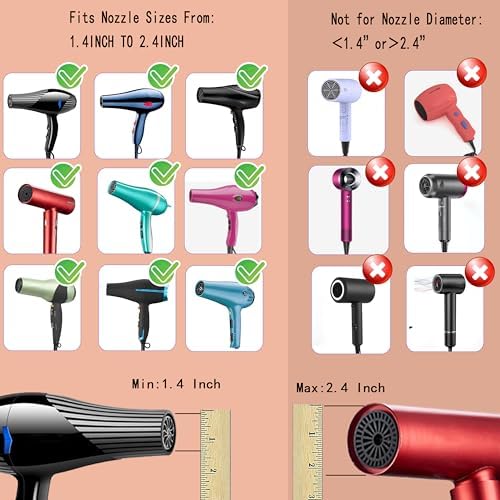 Universal Portable Blow Dryer Diffuser for Curly and Natural Wavy Hair, Hair Dryer Diffuser for Curly and Natural Wavy Hair (Light blue) - Image 4