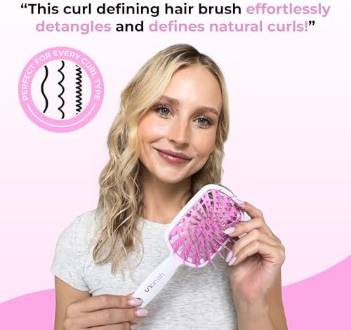 FHI Heat UNbrush Plus Ultra-Light Detangling Brush for Fine & Fragile Hair - Image 2