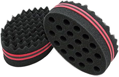 Hair Sponge, Curl Twist Sponge Brush for Black Men Curls Afro Dreads, 1 Pc - Image 7