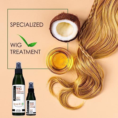 Awesome Synthetic Wig Care Kit, Shampoo & Leave-In Conditioner, 3-Pack - Image 3
