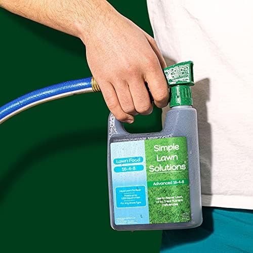 Advanced 16-4-8 Balanced NPK - Lawn Food Quality Liquid Fertilizer - Spring & Summer Concentrated Spray - Any Grass Type - Simple Lawn Solutions (32 Ounce) - Image 5