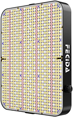 FECiDA Dimmable LED Grow Tent Light for 2x4 3x3 ft Coverage by FECiDAProfessionalSunlightIndoorSolution