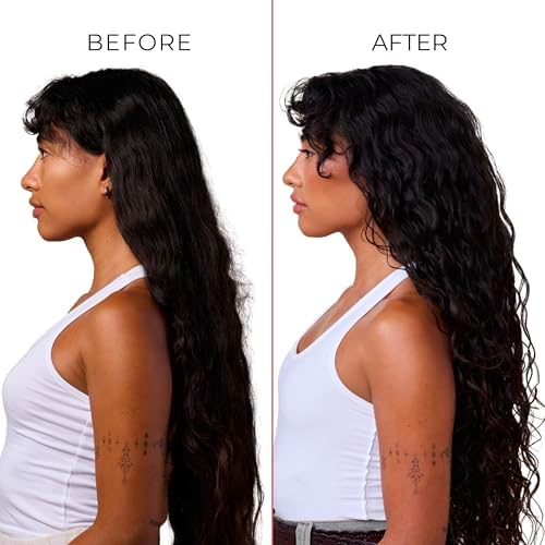 Bounce Curl Volume EdgeLift Brush, 5-In-1 Styling Tool Defined Curls Purple - Image 5