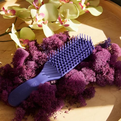 Purple Detangler Brush by Felicia Leatherwood - For Kinky, Curly, Wavy 4c or Straight Hair - Tame Your Tangles Smooth Your Coils - Pain Free for All Ages - Image 6