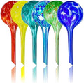 Plant Watering Globes Set of 6, Small - Glass Self Watering Globes by MissionGallery