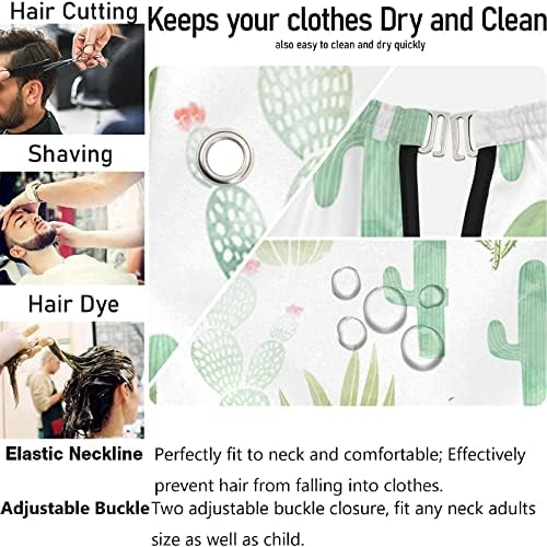 Barber Capes Polyester Hair Cutting Salon Cape with Snaps Beard Bib Hairdresser Gown Stylist Cape For Men Women - Image 5