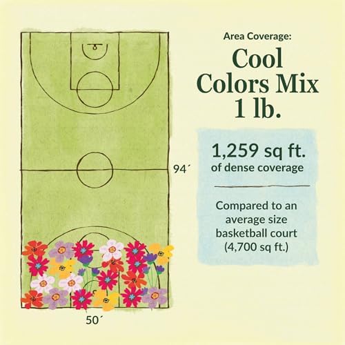 Ferry-Morse Cool Colors Bulk Wildflower Seeds, 200,000+, 1 lb - Image 6