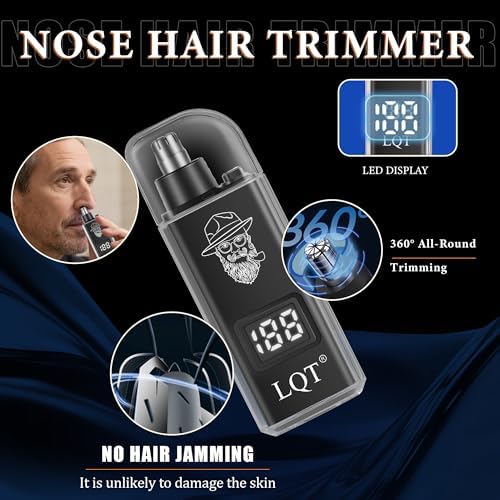 Hair Clippers for Men with LED Display, 4-Piece Cordless Grooming Kit with Hair Clipper, Beard Trimmer, Foil Shaver & Nose Trimmer, Complete Set for Home Barber - Image 6