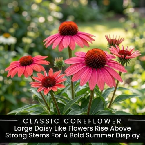10 Watermelon Coneflower Live Plugs – Orange Echinacea Perennial Plants - Image 2