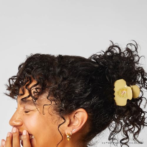 Harry Potter x Kitsch Big Hair Clip for Women - Hufflepuff, 1pc - Image 4