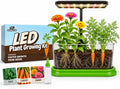 Kids Gardening Kit with LED Grow Light & Root Viewer - Kids Plant Growing Kit - Indoor Mini Garden Set - Vegetable & Herb Garden - Nature Craft for Kids - STEM Science Experiment - Grow Your Own Plant by BrainiacClub