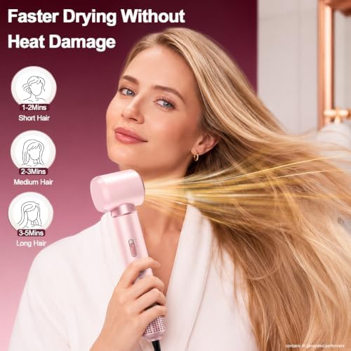 5 in 1 Blow Dryer Brush Set, Wrap Air Curler, Upgrade Hair Styler - Image 4