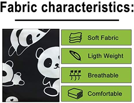 Pelocapa Barber Hair Cutting Salon Cape for Kids - 39”× 51”(Panda) - Image 3