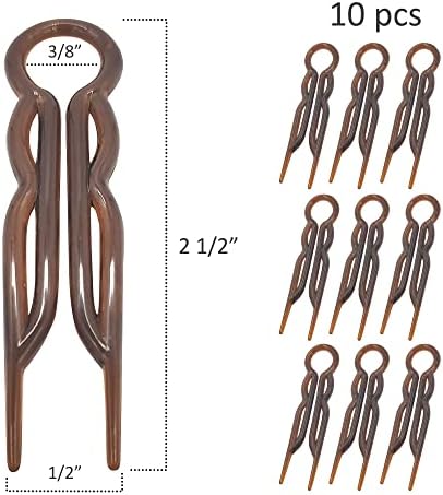 Good Hair Days Magic-Grip Hairpins, 10 Styling Updo U-Pins for Strong Hold - Image 2