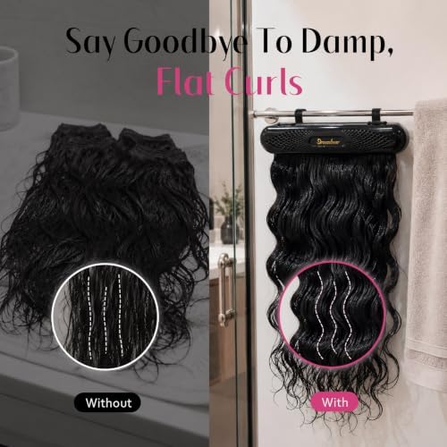 Dreamlover Hair Extension Holder for Bundles, 1 Pack, Black - Image 4