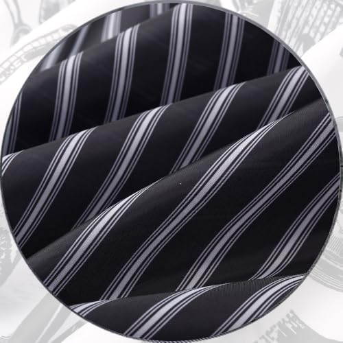 Professional Hair Cutting Cape with Adjustable Snap Closure, Salon Barber Cape,Waterproof Hairdressing Salon Cape Black Stripes - Image 7