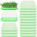 20 Pack 12.6 x 10 x 1.8 inch Microgreens Growing Trays, BPA-Free Sprouting Trays, Germination Tray for Beans, Wheatgrass & Microgreens, Home, Kitchen & Garden by Unknown
