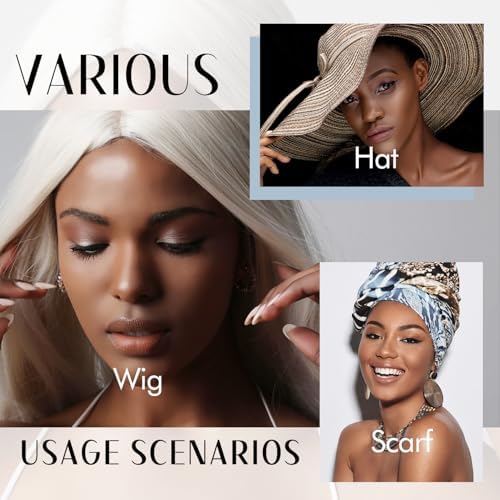 Dreamlover Wig Grip for Hijab, Enhanced Grip Headband for Half Wigs, Black - Image 5