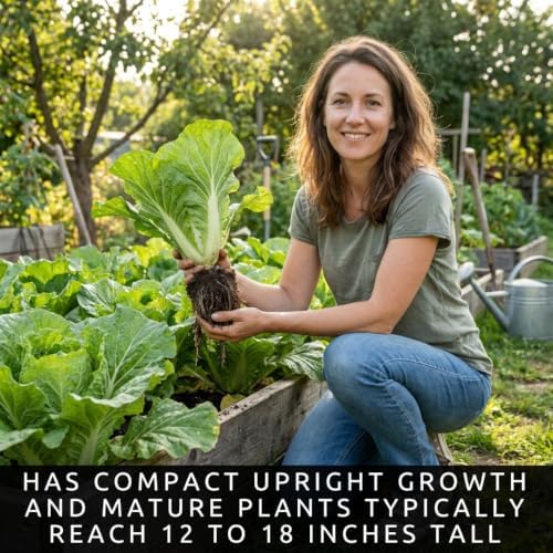 Chinese Cabbage Seeds to Plant | 100 Seeds | Green Asian Garden Vegetable - Image 5