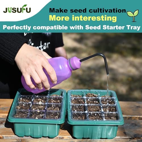 Watering Can for Seedlings, 0.45L (Purple) - Image 2