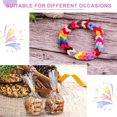 TVINLIK 400 PCS Baby Hair Ties – No Damage Elastic Ponytail Holders - Image 4